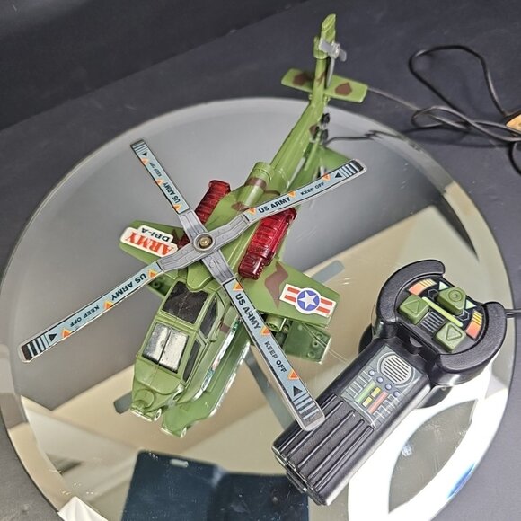 Vintage Excite Air Patrol Remote Control Helicopter 9.5 Inch Tested Read - Picture 9 of 9